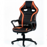 Кресло геймерсоке компьютерное Game black/orange (E5395), Game black/red (E5388) тсп