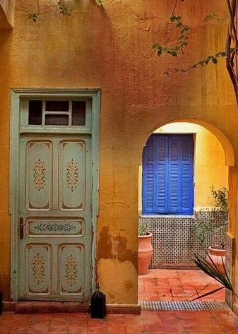 цветовая гамма Марокко