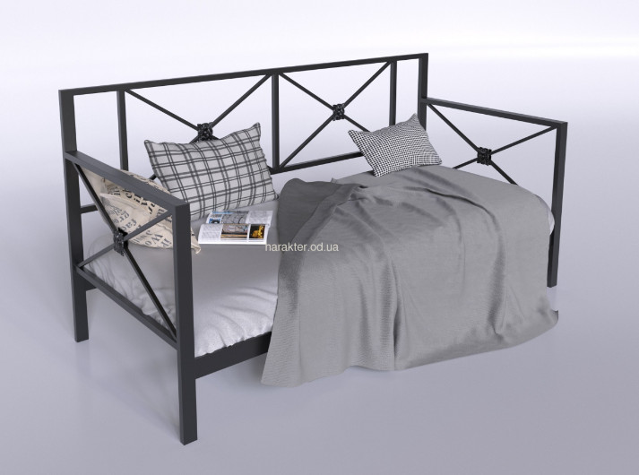 кровать в стиле Лофт Скандинавский стиль