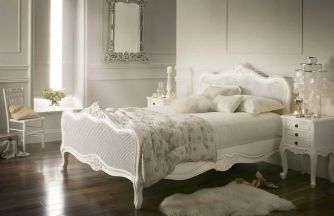 деревянная кровать Прованс фото