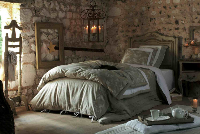 интерьер спальни в стиле Прованс фото
