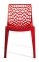 Дизайнерский стул Gruvyer (Грувер) (Crystal-OM) из полипропилена, цвет разный, для кафе, бара, дома кн 21