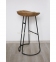 Дизайнерский стул барный, полубарный из массива дерева Kolo Maxi 1