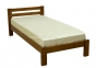 Ліжко односпальне Л-107, кровать деревянная из ели Л-107 односпальная 0