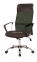 Кресло офисное Оливия Н высокая спинка, сетка, хром, цвет черный 1