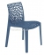 Дизайнерский стул Gruvyer (Грувер) (Crystal-OM) из полипропилена, цвет разный, для кафе, бара, дома кн 6
