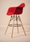 Кресло, стул барный Leon (Леон) Soft Вискоза (красный, коричневый, антрацит) ом 4