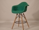 Кресло, стул барный Leon (Леон) Soft Шерсть (желтый, серый, зеленый, бирюза, синий) ом 4
