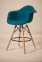 Кресло, стул барный Leon (Леон) Soft Шерсть (желтый, серый, зеленый, бирюза, синий) ом 6