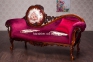 Мягкое резное кресло Софа с стиле Барокко крк 16