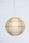 Светильник шар плетеный с цилиндром 43001 эм 0