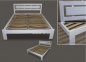 Односпальне ліжко з сосни К-6 або К-7, 90*200 (тщ) 3