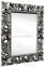 Дзеркало Піонія 1000x800, 1200х1000 (біле, золото, срібло, чорне), зеркало Пиония 6