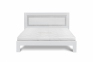 Ліжко двоспальне Пандора 160*200, сосна, білий з патіною срібро 2