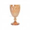 Келих для вина, напоїв  Rhombus, фарбоване скло, золото VB853, срібло VB851 2