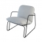 Кресло Монтэ дизайнерское, металл, текстиль в стиле Лофт 14