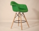 Кресло, стул полубарный Leon (Леон) Soft Шерсть (желтый, серый, зеленый, бирюза, синий) ом 0