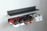 Полиця для взуття з гнутого металу Sneaker, настінна, 60х13х6 см 7