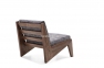 Кресло для отдыха Z деревянное с мягкими подушками мл 2