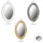 Дзеркало Лаура (біле, золото, срібло), зеркало Лаура СИ-м 6