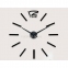 Часы настенные 3D ZH003 (черный, серебро) три размера ат 0