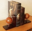Упор для книг, подставка для книг Глобус, коричневый (гп) 5