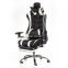Кресло геймерское, компьютерное ExtremeRace black/white with footrest (E4947) тсп 6