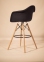 Кресло, стул полубарный Leon (Леон) Soft Вискоза (красный, коричневый, антрацит) ом 2