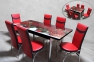 Столовый комплект стол прямоугольный 130(170)*80 см и 6 стульев (Турция) тщ 15