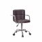 Акція на офисні крісла Arno-arm ch(bk)-office, хром (чорний) основа, шкірозамінник або оксамит 3