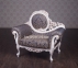Мягкое резное кресло Софа с стиле Барокко крк 8