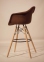 Кресло, стул полубарный Leon (Леон) Soft Вискоза (красный, коричневый, антрацит) ом 3