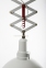 Лампа с регулируемым подвесом гармошкой Лампа Snippers, РК арт. 3415 3