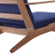 Кресло для отдыха Gloss деревянное с мягкими подушками мл 5
