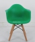 Кресло детское (стул детский) пластиковое kids Leon (Леон, Прайз) (цвет красный, зеленый, желтый, белый) ножки деревянные 3
