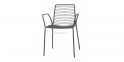 Крісло металеве вуличне Summer (2520) Antracite 0