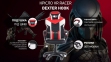 Кресло компьютерное Dexter Hook (VR Racer) кожзам черный, красный 4