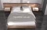 Кровать двуспальная из натурального дерева Форест, под размер матраса 200х180 (рт) 5