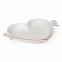 Тарілка Серце (Крила) білий кераміка (КС112536) 21.9 см та (КС111463) 28.1 см 3