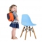 Детский стул Тауэр Вaby, пластиковый, ножки дерево бук мдс 1