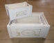 Ящик, Коробка BOX 4шт дерево W-009 фд 2
