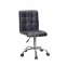Акція на офисні крісла Augusto ch-office( bk-office), хром (чорний) основа, шкірозамінник чорний або білий 4