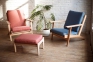 Кресло для отдыха Gloss деревянное с мягкими подушками мл 15