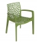 Кресло дизайнерское GRUVYER полипропилен, цвет разный кн 11