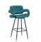 Крісло барне (напівбарне), стілець барний (напівбарний) Gor нерегульований на ніжках метал чорний 2