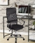 Кресло офисное Оливия Н высокая спинка, сетка, хром, цвет черный 2