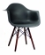 Кресло Leon (Леон) W пластик (антрацит, серый, бежевый) ножки деревянные темный орех 6