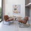 Кресло Монтэ дизайнерское, металл, текстиль в стиле Лофт 3