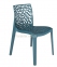 Дизайнерский стул Gruvyer (Грувер) (Crystal-OM) из полипропилена, цвет разный, для кафе, бара, дома кн 14