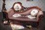 Мягкая резная Софа в стиле Барокко, диван прямой Софа крк 15
